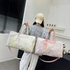 Travel Bag Women's Large-capacity Portable Light National Style Luggage Bag Short Business Trip Fitness Tote Bag Storage Bag