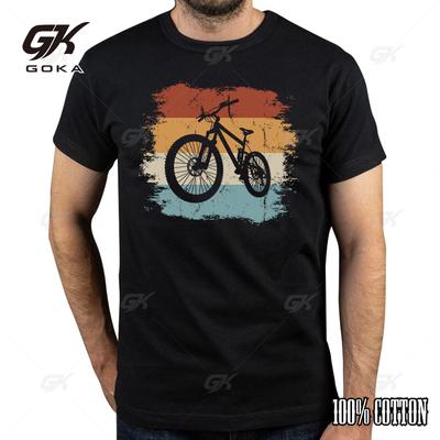 Retro Mountainbike T-Shirt Sommer Herren Kurzarm Radfahren Sportliebhaber Ich mag Radfahren Tops Herrenbekleidung Streetwear