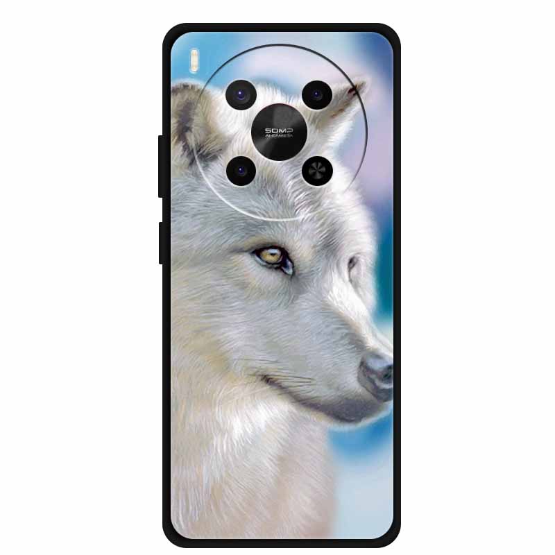 For ZTE Blade V70 Max Case NubiaV 70 Max Wolf Lion Cartoon Silicone TPU Phone Cover For Nubia V70 Max Soft Protective Funda Para
