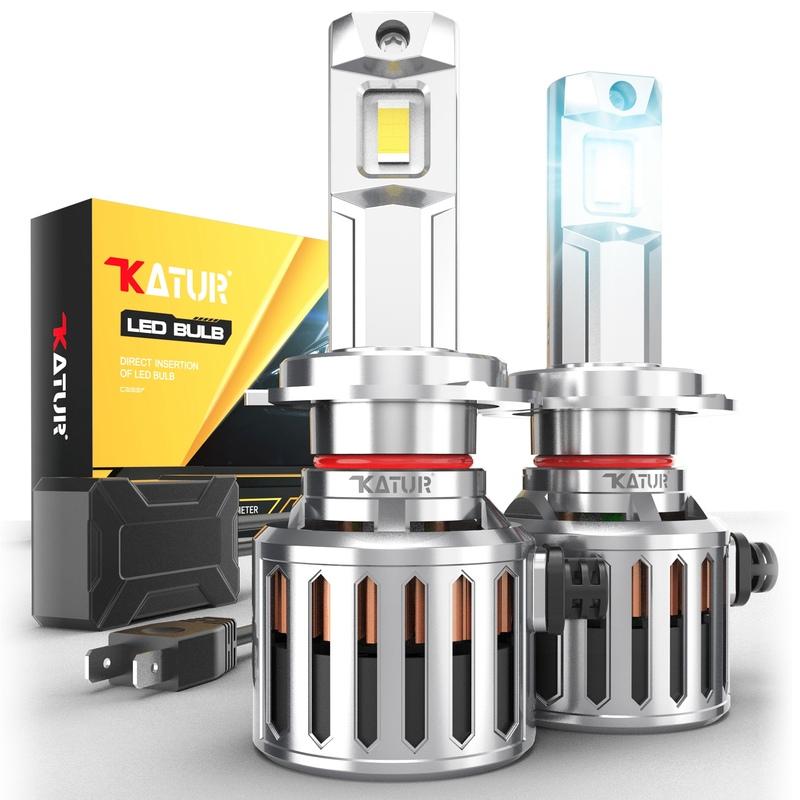 

KATUR Canbus Led Car Headlight with Fan with Decoder H7 GC-3570 Chips Super Bright 40000Lm Nice Cut Line Plug and Play For Kia 9012(HIR2)
