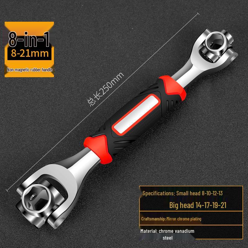 52-in-1 Mehrzweck 360° Schraubenschlüssel-Set