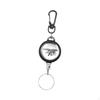 Retractable Keychain Holder Lightweight Multipurpose Key Chain Clip Keyring for Backpack Bags Purse