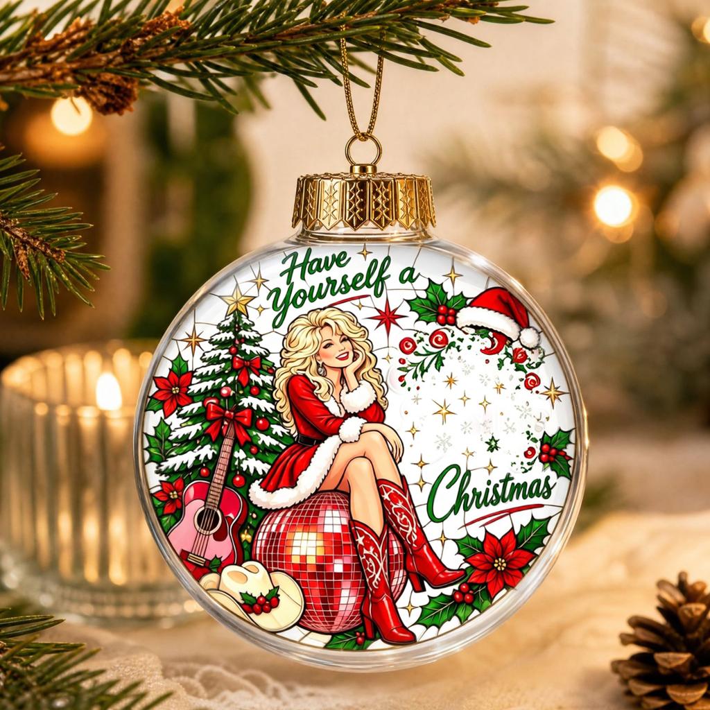 Christmas Ball Ornament Hanging Decoration for Holiday Tree, Home and Party Decor