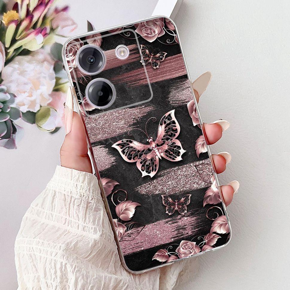 For Xiaomi Poco M7 Pro 5G Case New Dargon Art Painted Cover For Poco M7 PocoM7 Pro 5G Back Cover Soft TPU Fundas Coque