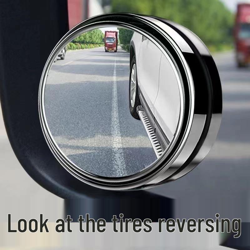 360° Adjustable Frameless Blind Spot Mirror for Rearview
