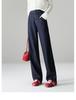 Cotton High-Waisted Wide-Leg Jeans