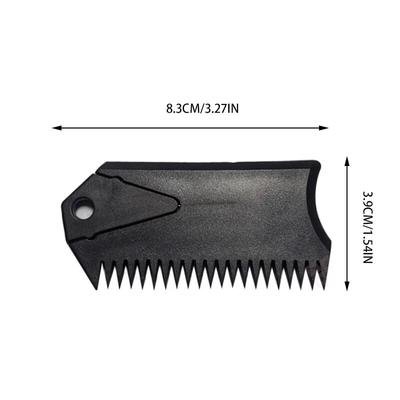 Wax Schraper Kam voor Buiten Surfplanken SUP Peddelaar Opblaasbare Boot Wax Schraper Kam met Sleutel Afneembaar.