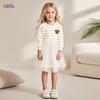 Girls Long Sleeve Princess Dress Cartoon Mesh Kids Fall 3-8 Years Old