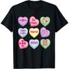 Funny Nurse Conversation Hearts Valentines Day Women Men T Shirt