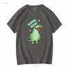 Gimme Kiss Green Ringneck T Shirt Indian Funny Parrot Owner Gift Idea Birb Merch Long or Short Sleeves Vintage Washed Stretched