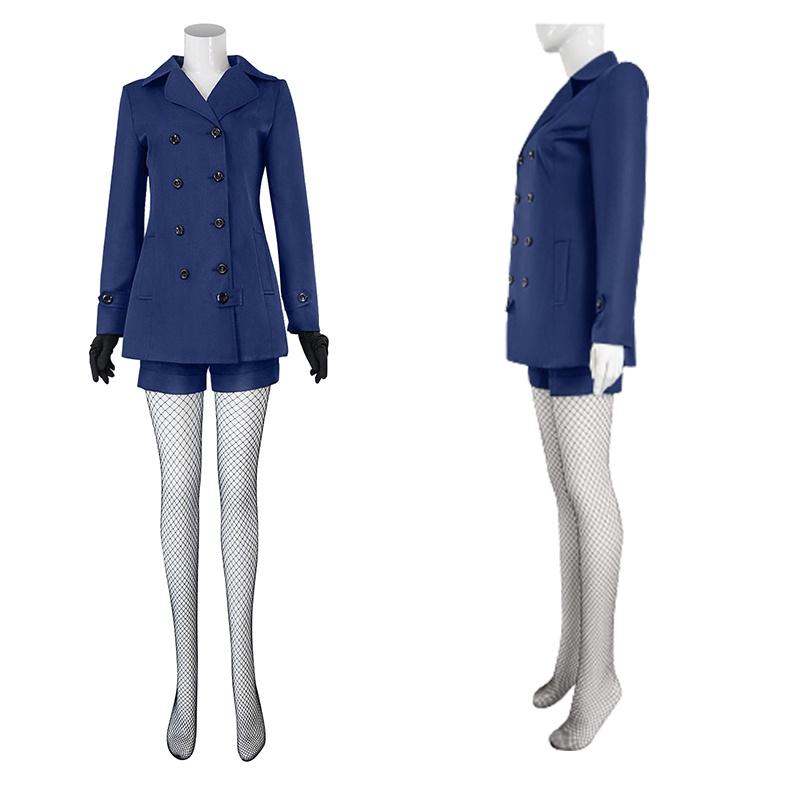 Adult Spy Role Play Fiona Frost Cosplay Outfit Versatile Polyester Blend