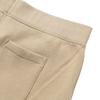 Polo Ralph Lauren Solid Ribbed Mid-Waist Drawstring Cuffed Casual Pants Kids Bottoms Brown 323799362-032