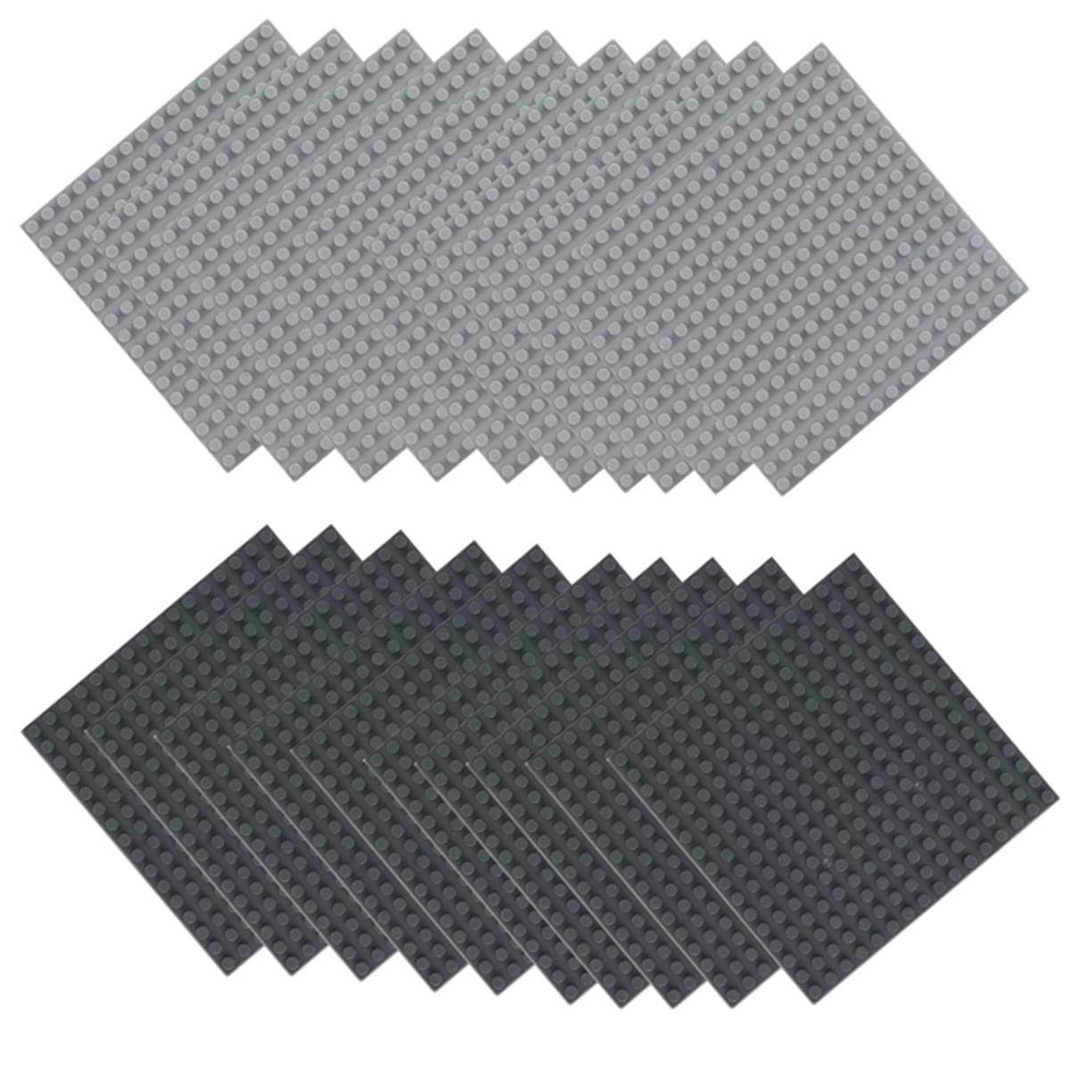 16x16 Blokken Basisplaat 20 stuks Werkt Met Gangbare s Stimuleert KINDEREN'S Creativiteit Speelgoed Accessoires 20pcs16x16