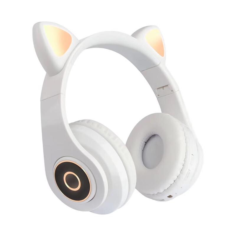 OIMG Luminous Cat Ear Wireless Gaming Headset
