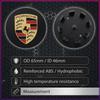 4 ks 65MM Auto Znak Emblem Krytky Středů Kol Poklice Ráfku Kryt Středu Kola Pro Porsche Cayenne Panamera Macan Boxster 911 928 944 918 917