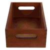 1Pc Wood Storage Crates Handle Small Dyed Box ganization Bins Room Container Natural Crate Boxes Office ganizer Solutions