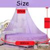 1PCS Summer Hung Dome Mosquito Net for Double Bed Summer Polyester Mesh Fabric Home Bedroom Adults Hanging Decor Mosquito Net