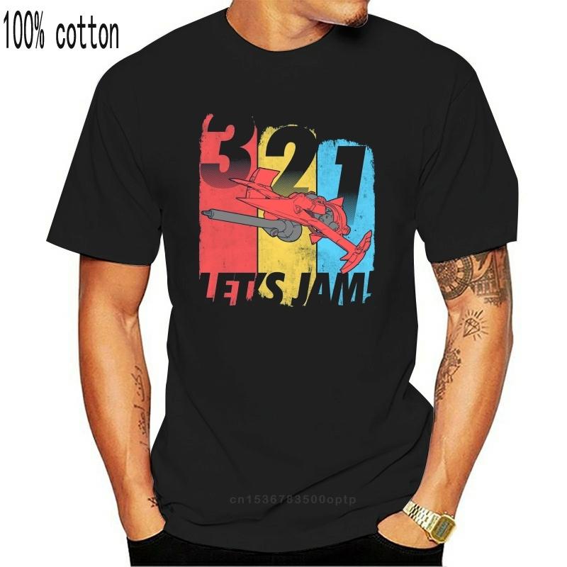 

COWBOY BEBOP ANIME LETS JAM T-shirt S-5XL Tee 3XL чорний