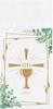 Pockets Napkins Cutlery Case Communion Chalice Ihs Eucalyptus 16 pcs