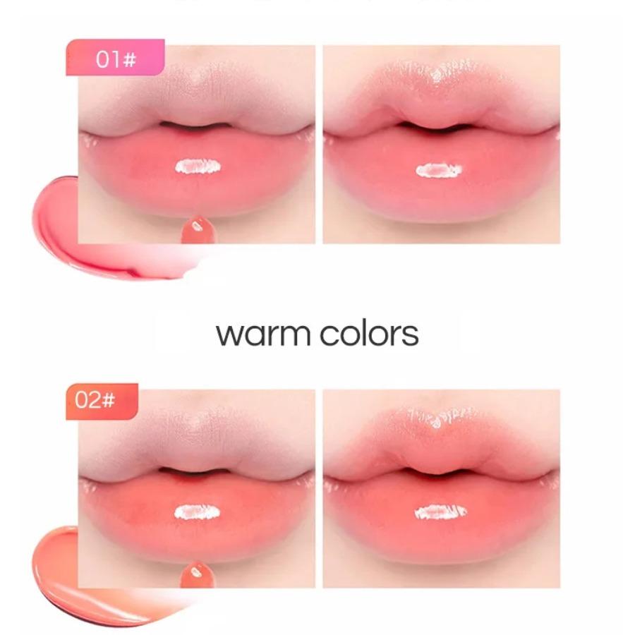 Canned Jam Lip Gloss Gege Bear Jam Lip Honey Moisturizing and Shiny Mirror Non Sticky Makeup Lip Glaze