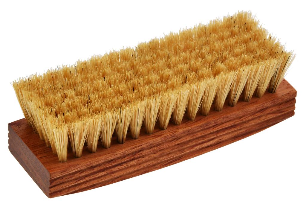 [Saphir] Bristol Brush Polisher, 12cm, Boar Bristle, Promotes Penetration of Leather Conditioning Ingredients, for Shoe Polishing, Deep Polishing, Shi