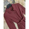 Women Vintage Bohemian Long Sleeve Long Casual Maxi Dress