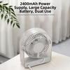 Silent USB Fan 5 Speed Mini Desk Cooling Fan Long Lasting Table Fan  Home Office Use