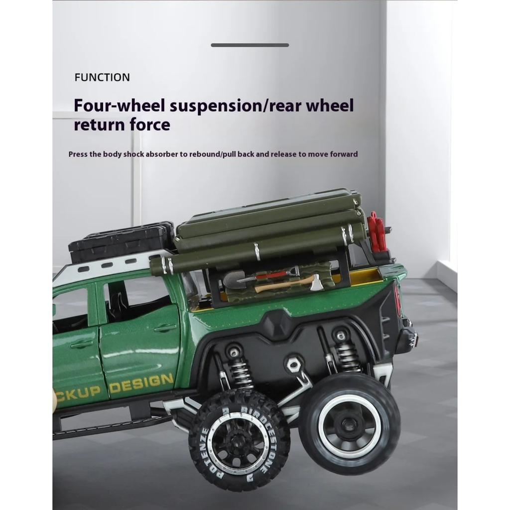 1/28 Scale Mercedes Benz X-Class Exy 6X6 Campervan Off Road Van Alloy Diecast Model Car Trendy Home Furnishings Holiday Gifts for Boys