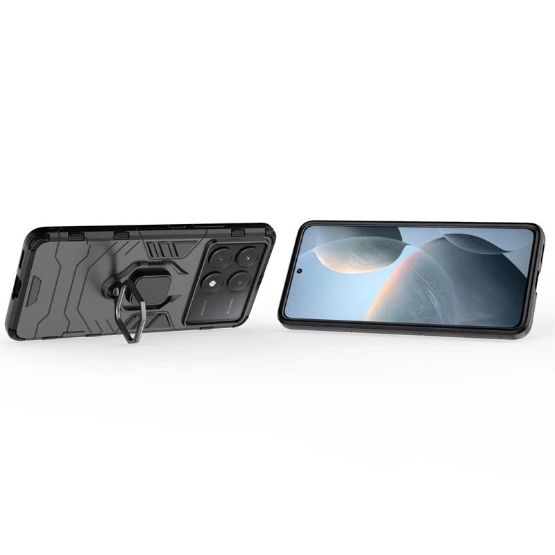 Magnetic Ring Kickstand Phone Case For Xiaomi 14T Pro Armor Bumper Shockproof Back Cover For Xiaomi mI 13T Pro 12T 11T Pro