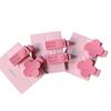 Adorable Pink Full-Wrap Cloth Hair Clip for Girls and Babies
