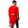 Men's Halloween Circus Ringmaster Costume Lion Tamer Showman Tailcoat Jacket Cosplay Fancy Dress