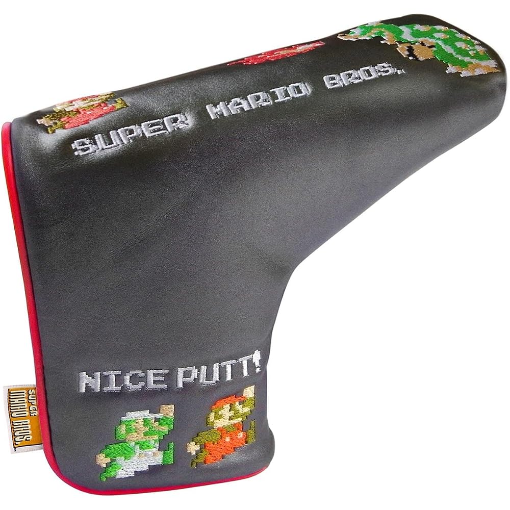 Enjoy Caddie Bag (Enjoy Caddie Bag) Super Mario Bros. Super Mario Bros. Putter Cover (Pin Type) S...