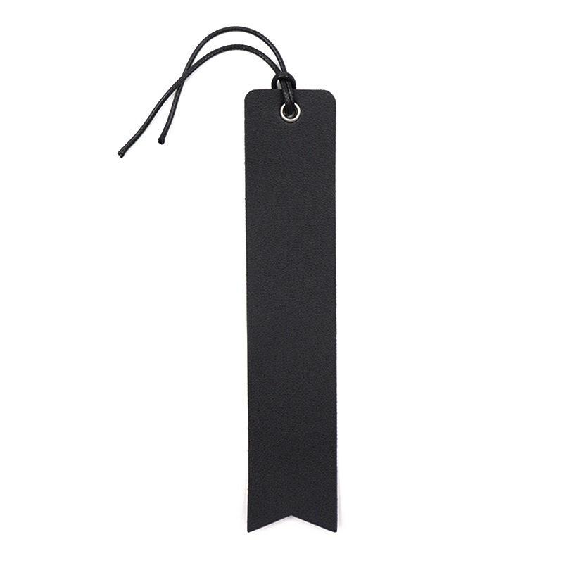 In Stock Cross-border PU Leather Laser Bookmark Strap.