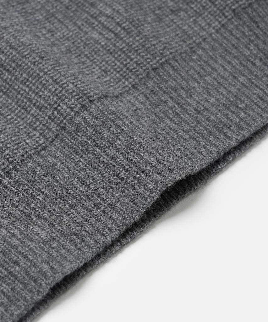 FRIZMWORKS Patch Round Pullover Knit _ Gray