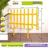 Solid Wood Outdoor Garden Fence Panel
