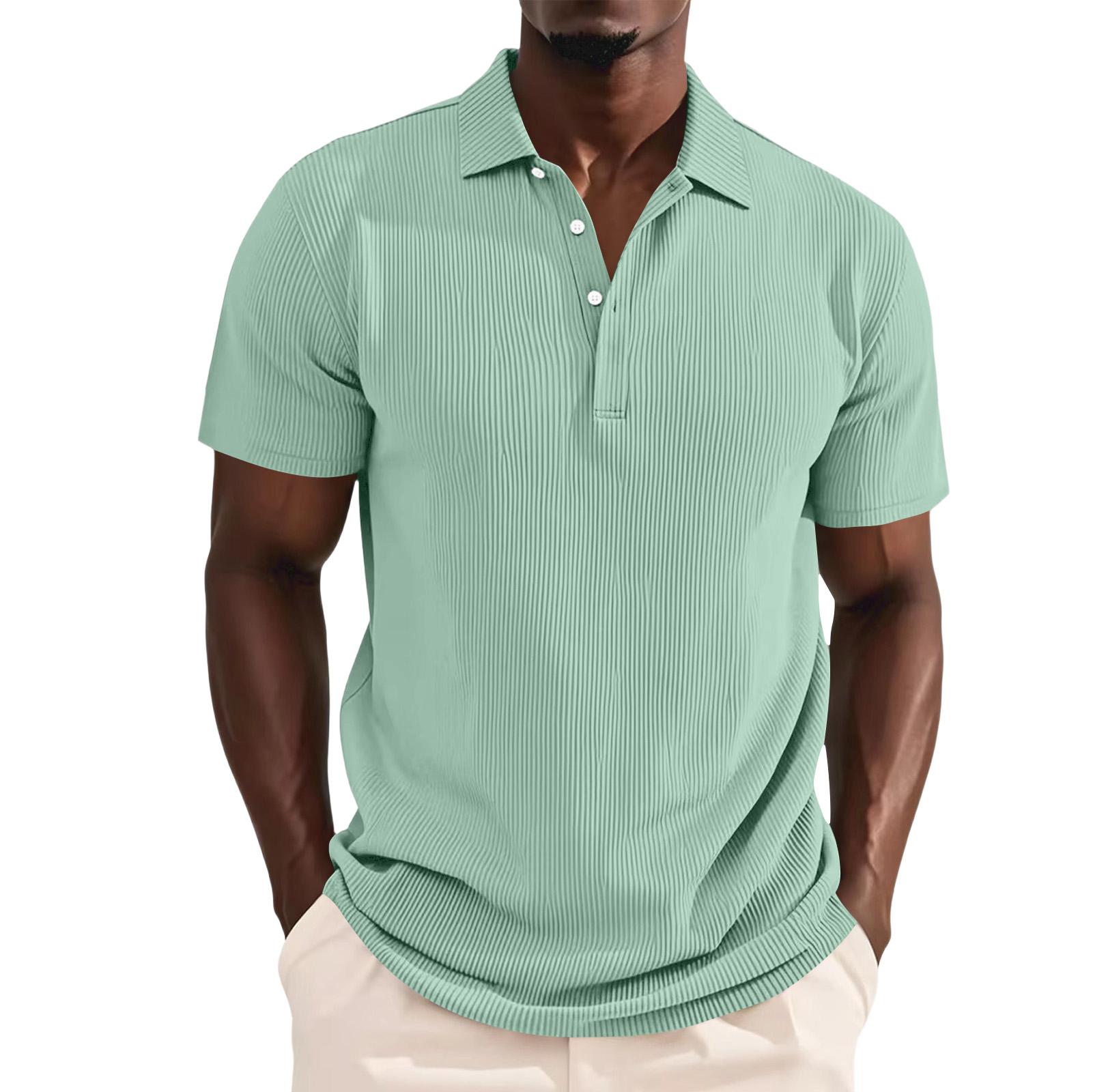 Мужская повседневная футболка с коротким рукавом L