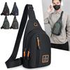 Pánská lehká crossbody taška na hrudník z oxfordské tkaniny pro rok 2024