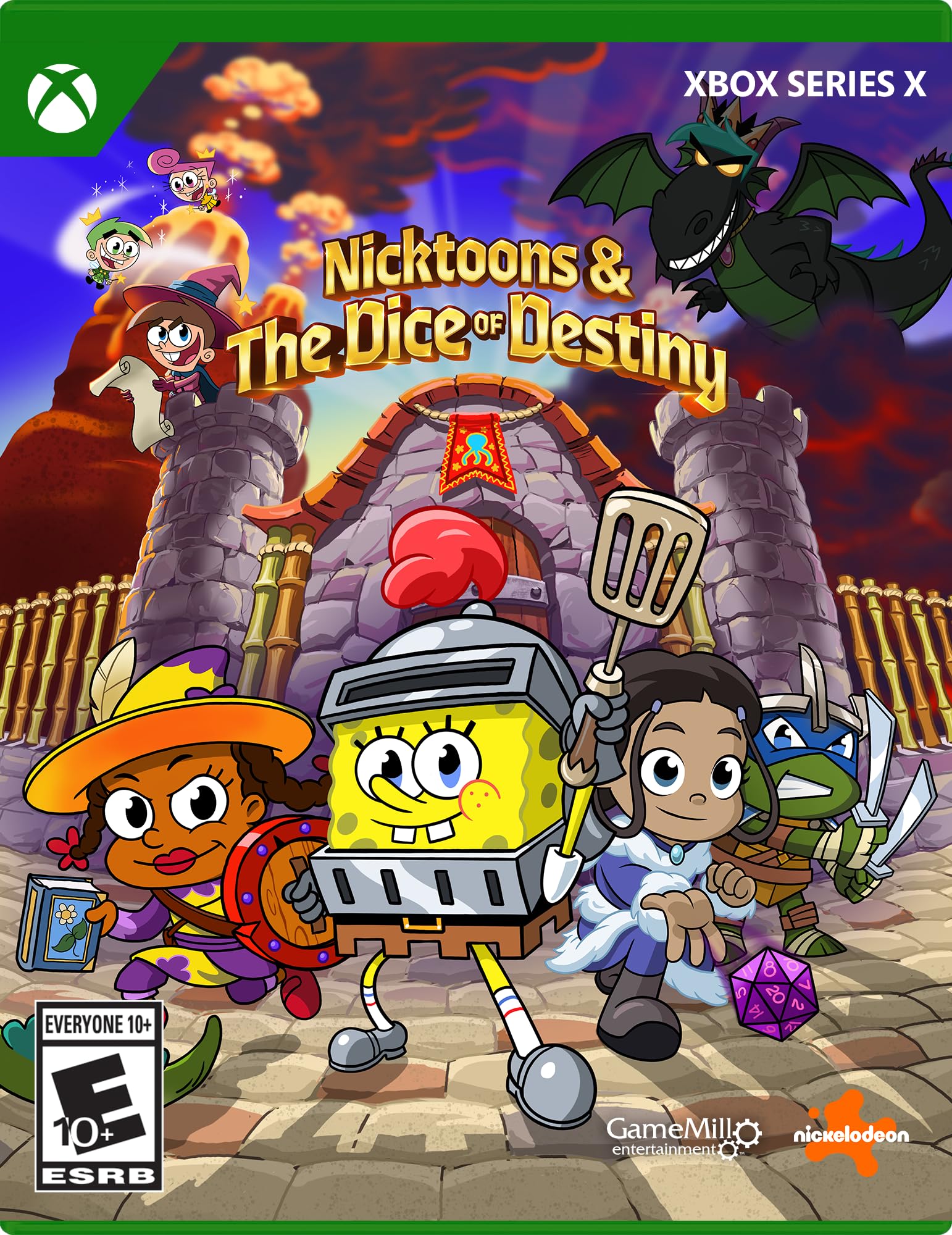 NickToons Кубики Судьбы Север Xbox Series X и (Импортированная версия Америка) -