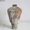 Wabi Sabi Style Retro Ceramic Vase Creative Plant Pot Table Decoration Flower Arrangement Floral Vases Room Aesthetic Decor