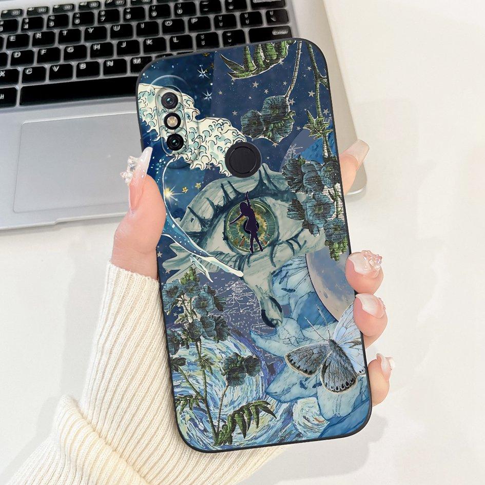 For Xiaomi Redmi Note 5 Pro Global Case Cute Fashion Cartoon Marble Soft Silicone Shockproof Cover For Redmi Note 5 Note5 Fundas