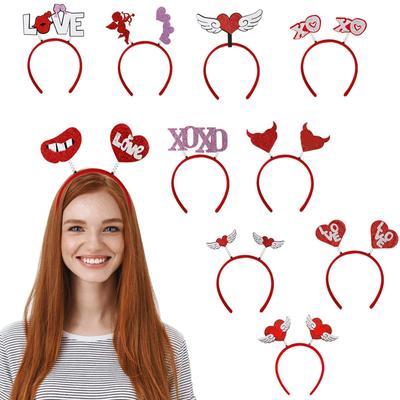 Valentine's Day Decoration Headbands Wedding Party Dance Dress Up Headbands Singles Party Photo Props