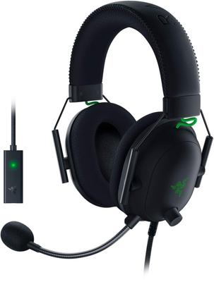 Razer BlackShark V2 Gaming Headset with USB Sound USB Analog THX Channel Surround Patented 50mm Unidirectional Noise Ear Lightweight 262g for and