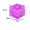 1-4Pcs New Three-Dimensional Candy Kneading Music Adult Kids Stress Relief Squeeze Sensory Toys Decompression Simulation Cube