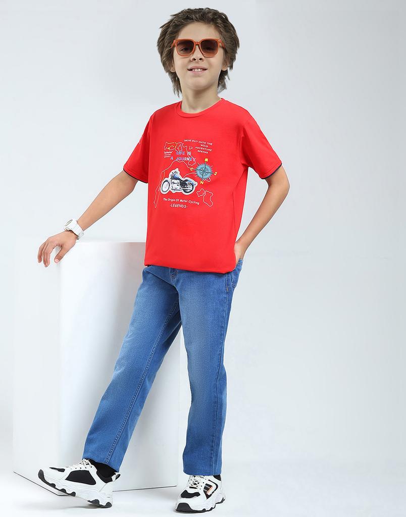 Monte Carlo Boys Printed T-Shirt