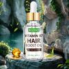 Olio Vitamico per la Cura dei Capelli Si Assorbe Rapidamente, Rendendo i Capelli Morbidi, Soffici e Lucenti. Idrata e Nutre, Rinforza i Capelli
