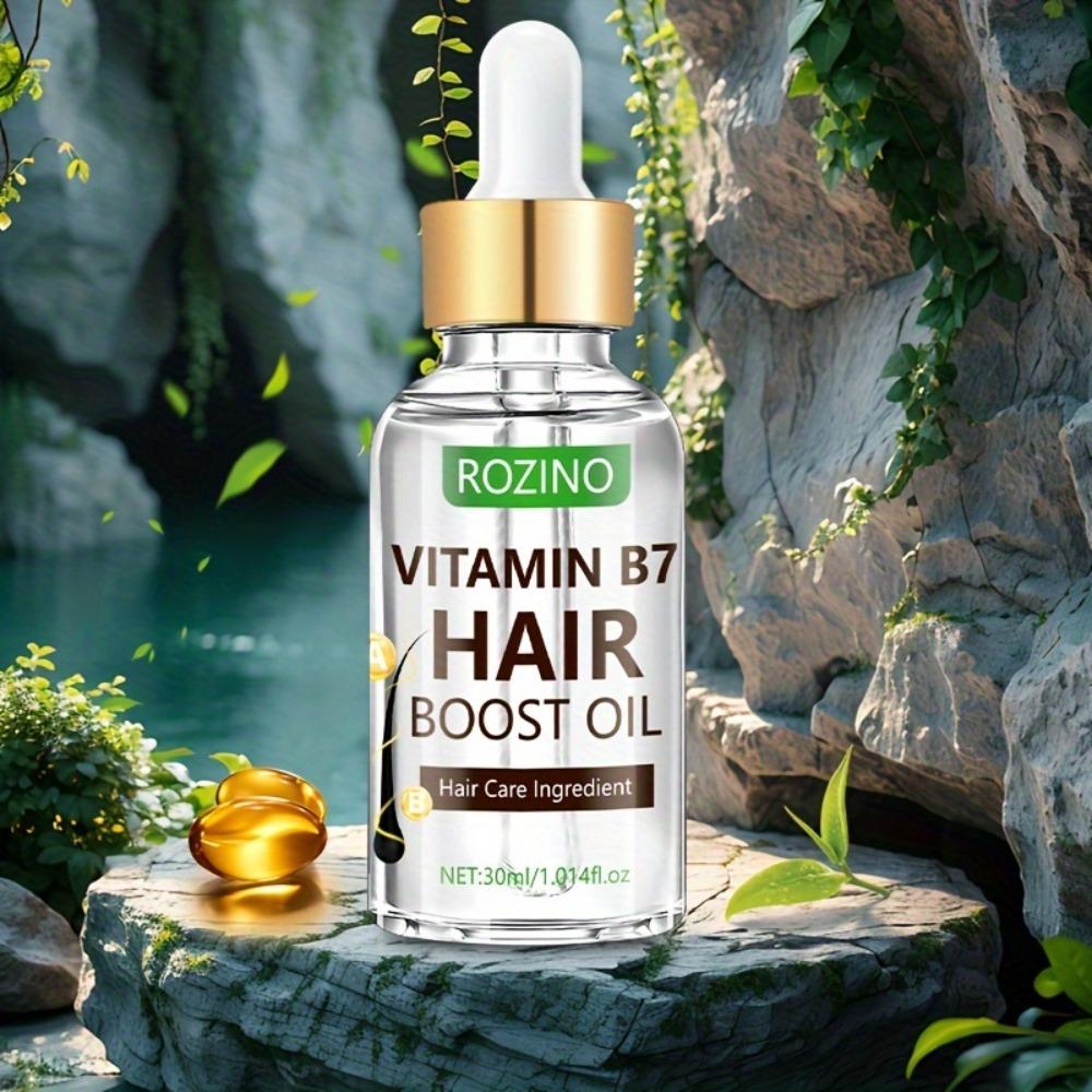 Olio Vitamico per la Cura dei Capelli Si Assorbe Rapidamente, Rendendo i Capelli Morbidi, Soffici e Lucenti. Idrata e Nutre, Rinforza i Capelli