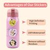 55 Mimikyu Graffiti Stickers - Waterproof DIY Decor for Notebooks, Guitars, Water Bottles, and Planners