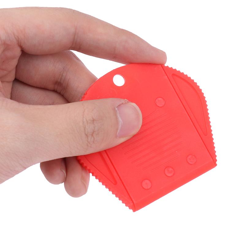 Plastic Glue Remove Tool For Digitizer Lcd Display Screen Three-Hole Razor Blade Painting Scraper Holder Double-Sided