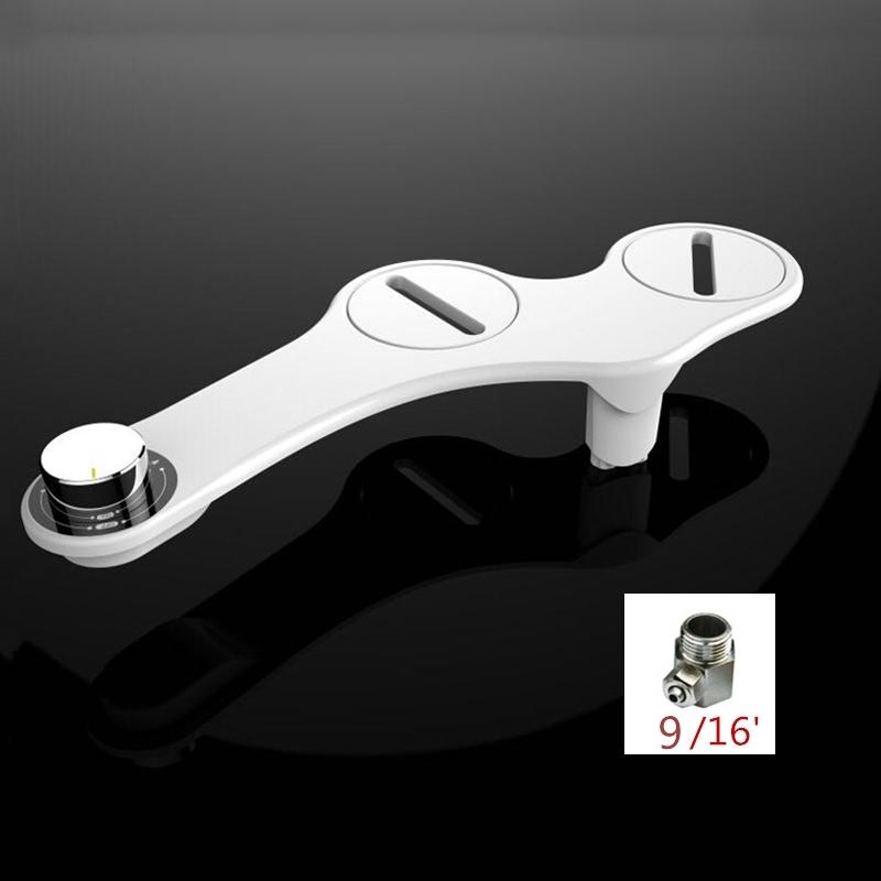 

1Set Bidet Faucets Toilet Seat Cover Single Cold Water Bathroom Bidet Faucet Simple Clean Toilet Bidet Sprayer Shower Seat