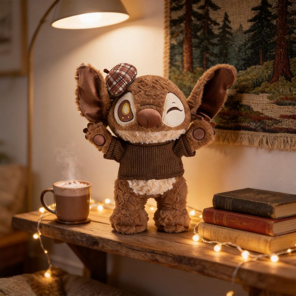 Stitch Plush Toy With Pp Cotton Filling For Collectible Gift For Kids And Adults